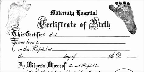 You can create a winning design and download your project instantly. Fake Birth Certificate Template Free 501121 - Shygirlsown ...