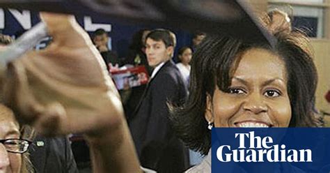 Michelle Obama Delights In Starring Role World News The Guardian