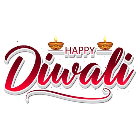 Diwali Diya Vector Art Png Happy Diwali Lettering With Diya
