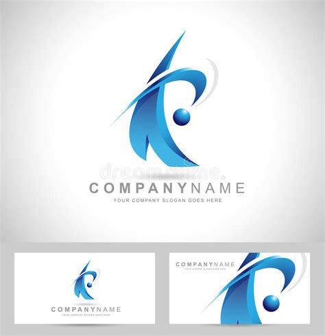 Corporate Blue Logo Stock Vector Illustration Of Background 53385933