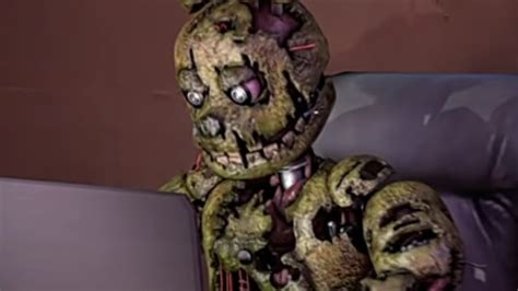 This is how manifested springtrap became so creepy and evil, someone get some febreeze (or. Dc2/Fnaf Springtrap has an announcement to Illumix - YouTube