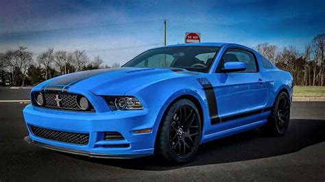 2013 Ford Mustang Boss 302 In Grabber Blue Sports Cars Mustang Blue