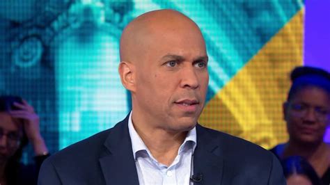Cory Booker Ive Been Taught All My Life To Take On People Like Trump Cnn Video