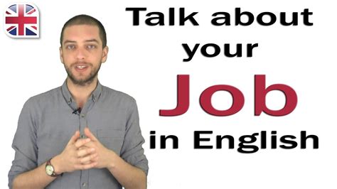 Talking About Your Job - Spoken English Lesson | Jobs in english, English lesson, English spoken