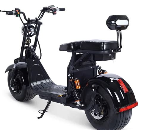 2020 Newest Two Seat Electric Scooter 2 Wheel Fat Tyre Long Range With