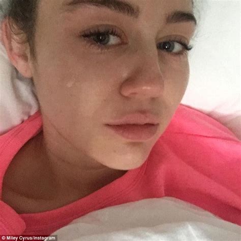 Miley Cyrus Shares Teary Selfie After Watching Lgbtq Documentary
