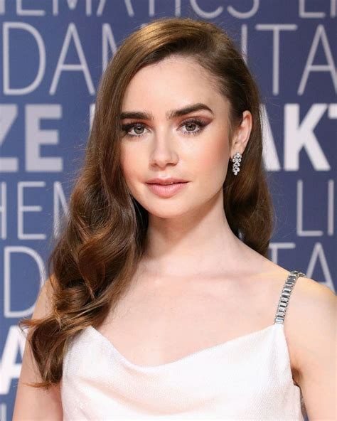 51 Times Lily Collins Inspired Me With Her Use Of Eyeliner Peinado Y