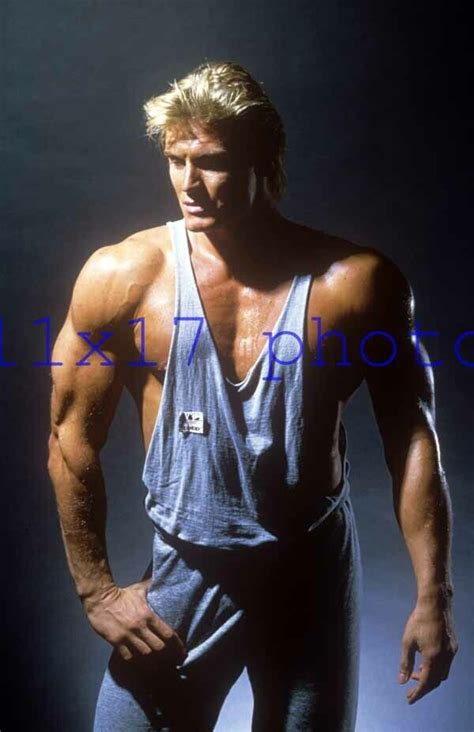 2371 DOLPH LUNDGREN BARECHESTED Not SHIRTLESS BEEFCAKE 11X17 POSTER