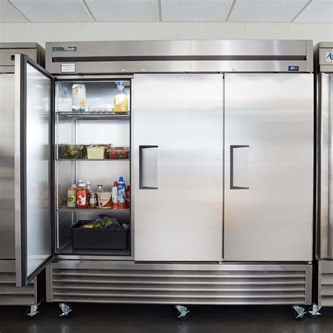 True® Refrigeration Solid Door Reach In Refrigerator 72 Inches True