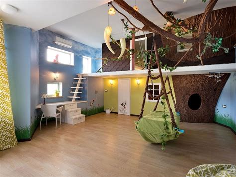 And from now on, this can be the very first graphic Image result for jungle themed kid bedroom | Cool kids ...