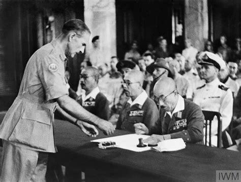 Japanese Surrender Of Singapore 1945 Imperial War Museums