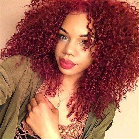 15 Smart Curly Red Hairstyles Dark Skin