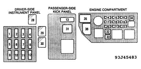 [DIAGRAM in Pictures Database] 1993 Toyota Pickup Fuse Diagram Just