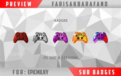Follow this tutorial to learn how to make sub badges for free. Get Everything You Need Starting at $5 - Fiverr | Graphic ...