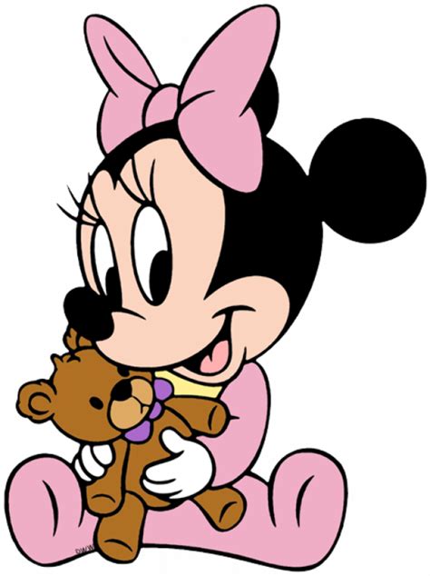 Download Disney Babies Clip Art Minnie Mouse Frame Png Png Image With
