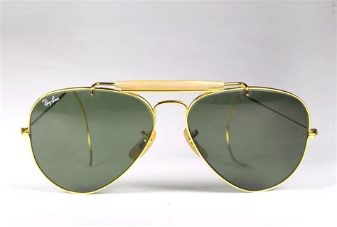 Ray Ban Vintage 90 S Aviator Sunglasses Etsy