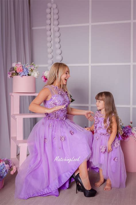 Mother Daughter Matching Dresses Mommy And Me Dress Matching Etsy