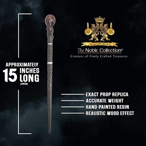 Noble Collection Harry Alastor Mad Eye Moodys Wand Neverland Toys