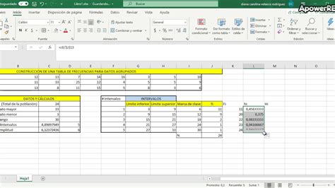 Como Sacar La Frecuencia Absoluta En Excel Para Datos No Agrupados