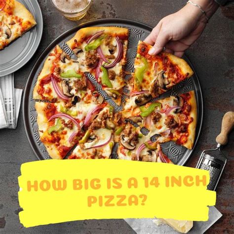 how big is a 14 inch pizza