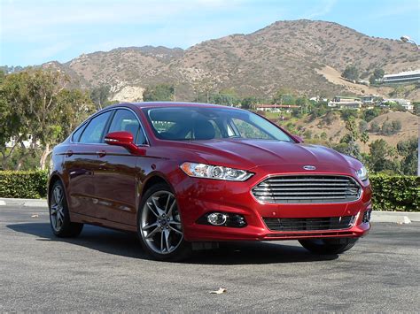 Second, even if they can not. First Drive: 2013 Ford Fusion : John LeBlanc's straight-six