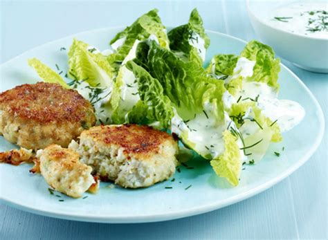 Fish Cakes with Green Sauce - Fischfrikadellen mit Grüner Sauce - German Recipes - German Culture