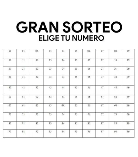 Papel Sorteo O Rifa