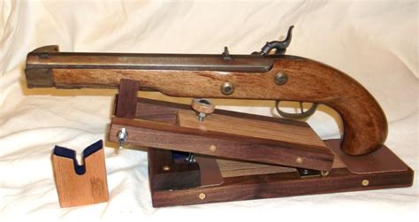 Black Powder Revolver And Pistol Loading Stand For Sale At