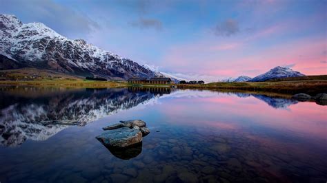 Queenstown New Zealand Lake Wakatipu Natural Scenery