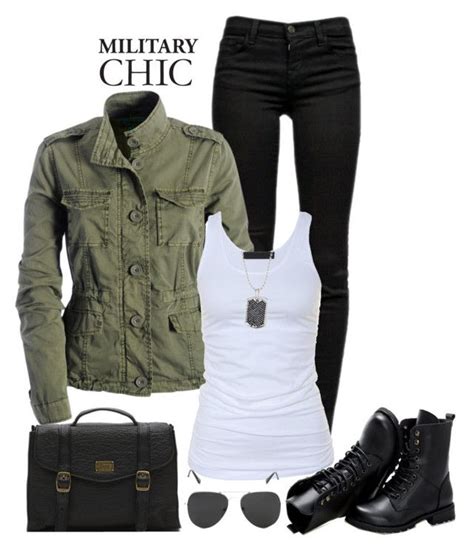 Military Chic By Gallant81 Liked On Polyvore Featuring J Brand