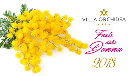 Buon 8 marzo!felice festa della donna! Festa della Donna 2018 a Villa Orchidea - Villa Orchidea