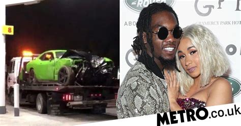 Offset Injured In Car Crash As Cardi B Rushes To Be By His Side Metro