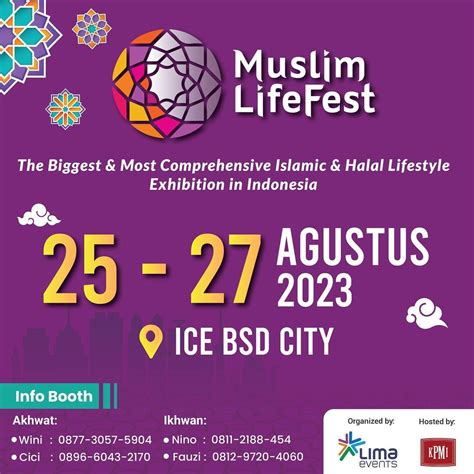 Muslim Lifefest 2023 Digelar Akhir Agustus