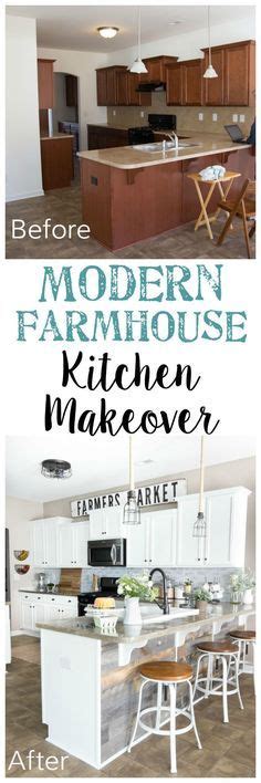 Modern Farmhouse Kitchen Makeover Reveal So