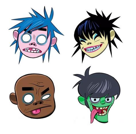 Pin By Kihackenberg On Gorillaz Gorillaz Gorillaz Art Monkeys Band