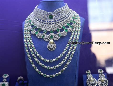 Indian Diamond Wedding Jewellery Sets Jewellery Designs