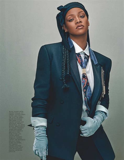 Rihanna British Vogue Magazine May 2020 Gotceleb