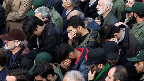 Thousands Gather In Iraq To Mourn Qasem Soleimani