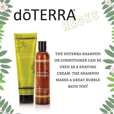 Salon Essentials Doterra Shampoo Smoothing Conditioner Doterra