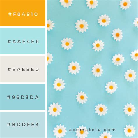20 Summer Color Palettes And Hex Codes Color Combination Color