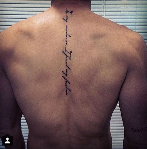 After years of practice in many martials arts, i wanted a tattoo to never forget the honor code of these sports. tatto back spine …in my madness ,i found my freedom (With ...