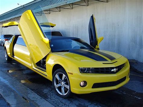10 Extreme Stretched Out Limousines Chevrolet Camaro Bumblebee