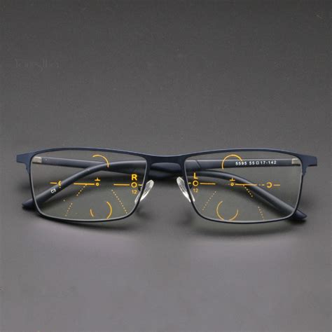 Progressive Glasses Multifocal Reading Eyeglasses Presbyopic Spectacles Shopee Malaysia