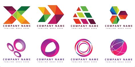 16 Beautiful Colorful Vector Logo Design Templates By Okanmawon Codester