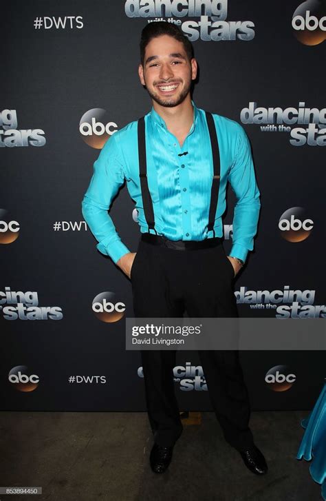 Dancer Alan Bersten Attends Dancing With The Stars Season 25 At Cbs