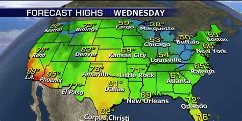 National Forecast For Wednesday October 25 Fox News Video