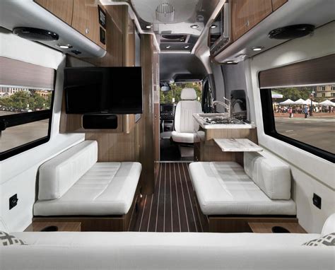 Airstream Debuts New Compact Luxury Camper Van Airstream Interior