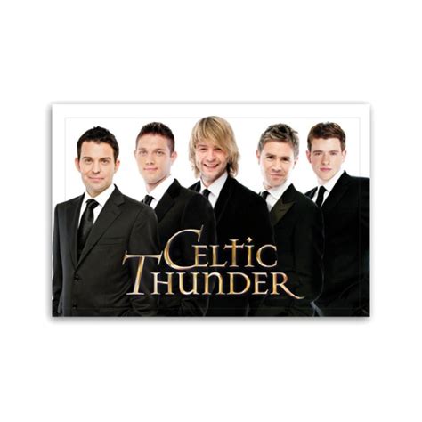 Celtic Thunder Jumbo Magnet Men In Black Celtic Thunder Store