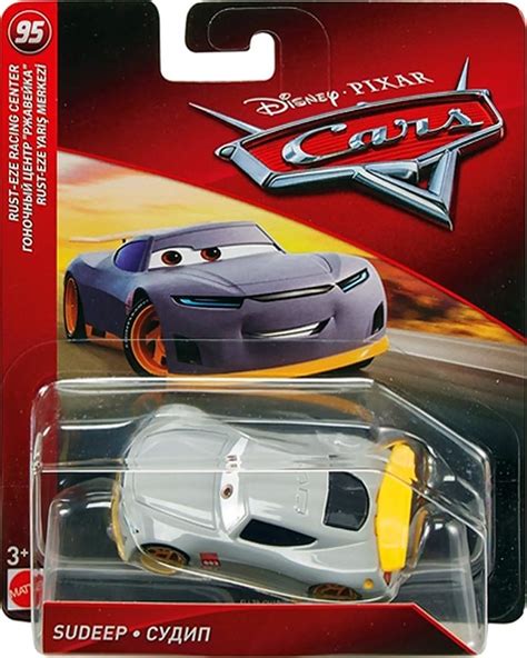 Disney Pixar Cars Diecast Racing Kurt Rust Eze Center Vhtf Entrega Rápida En Cada Pedido