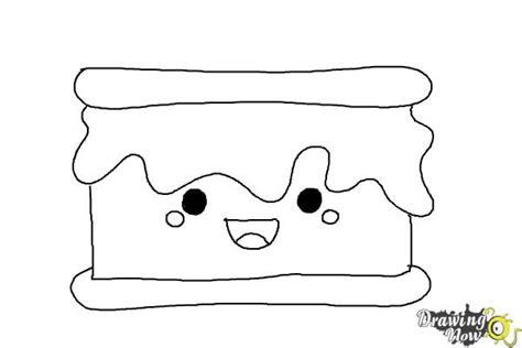 How to Draw Smores - DrawingNow
